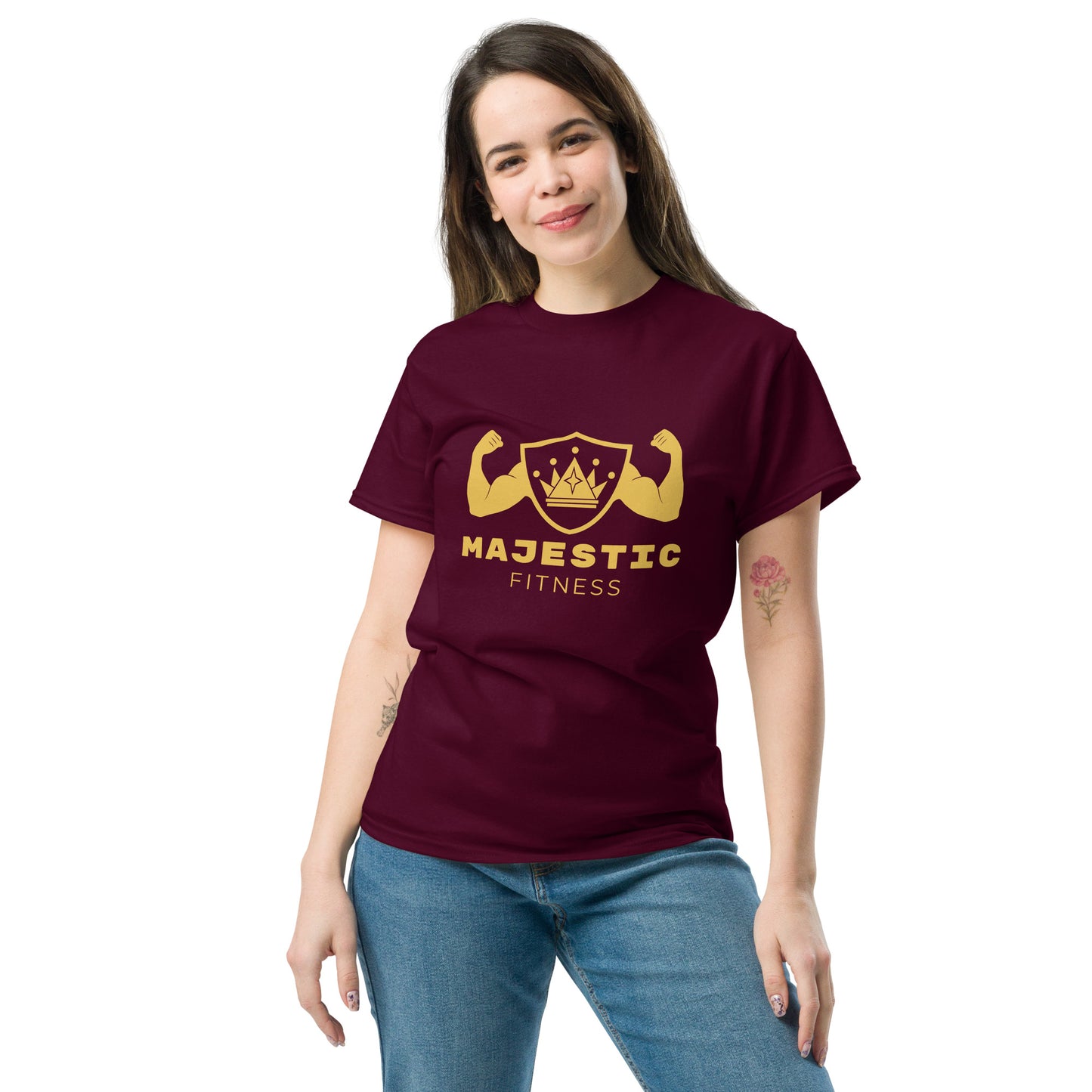Unisex Classic Tee – Maroon