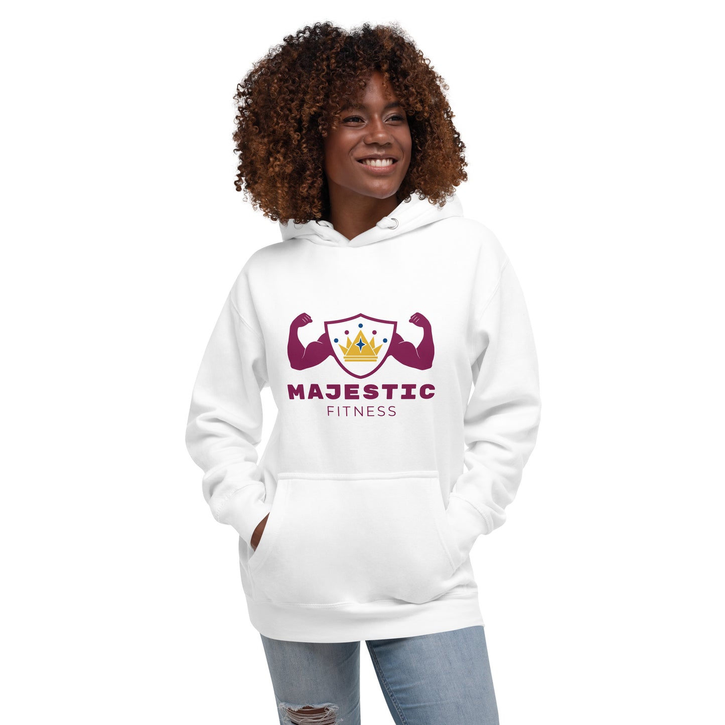 Unisex Hoodie – White