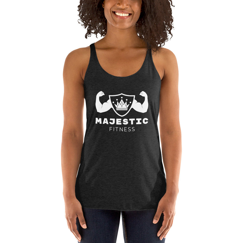 Women's Racerback Tank – Black