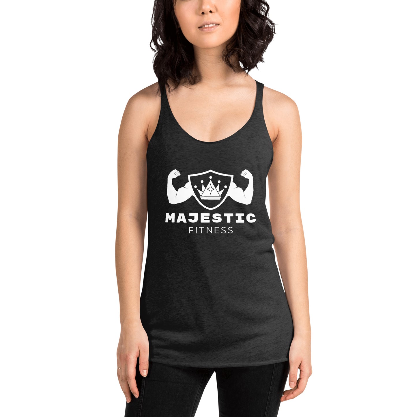 Women's Racerback Tank – Black