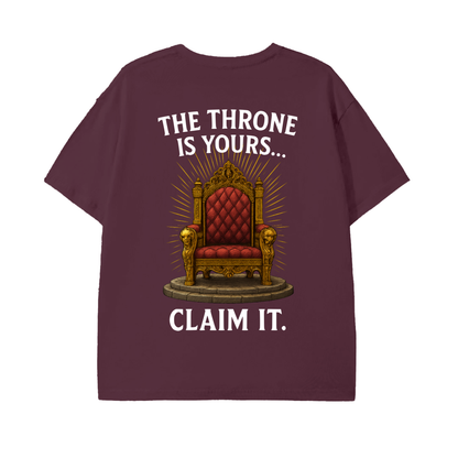 gym,gymwear,apparel,throne,100% cotton,t-shirt