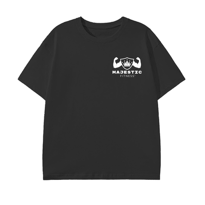 gym,gymwear,apparel,t-shirt,100% cotton,black