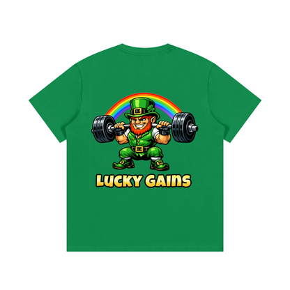 gym,gym wear,t-shirt,green,st. patrick's day,leprechaun,weightlifting,workout,workout gear